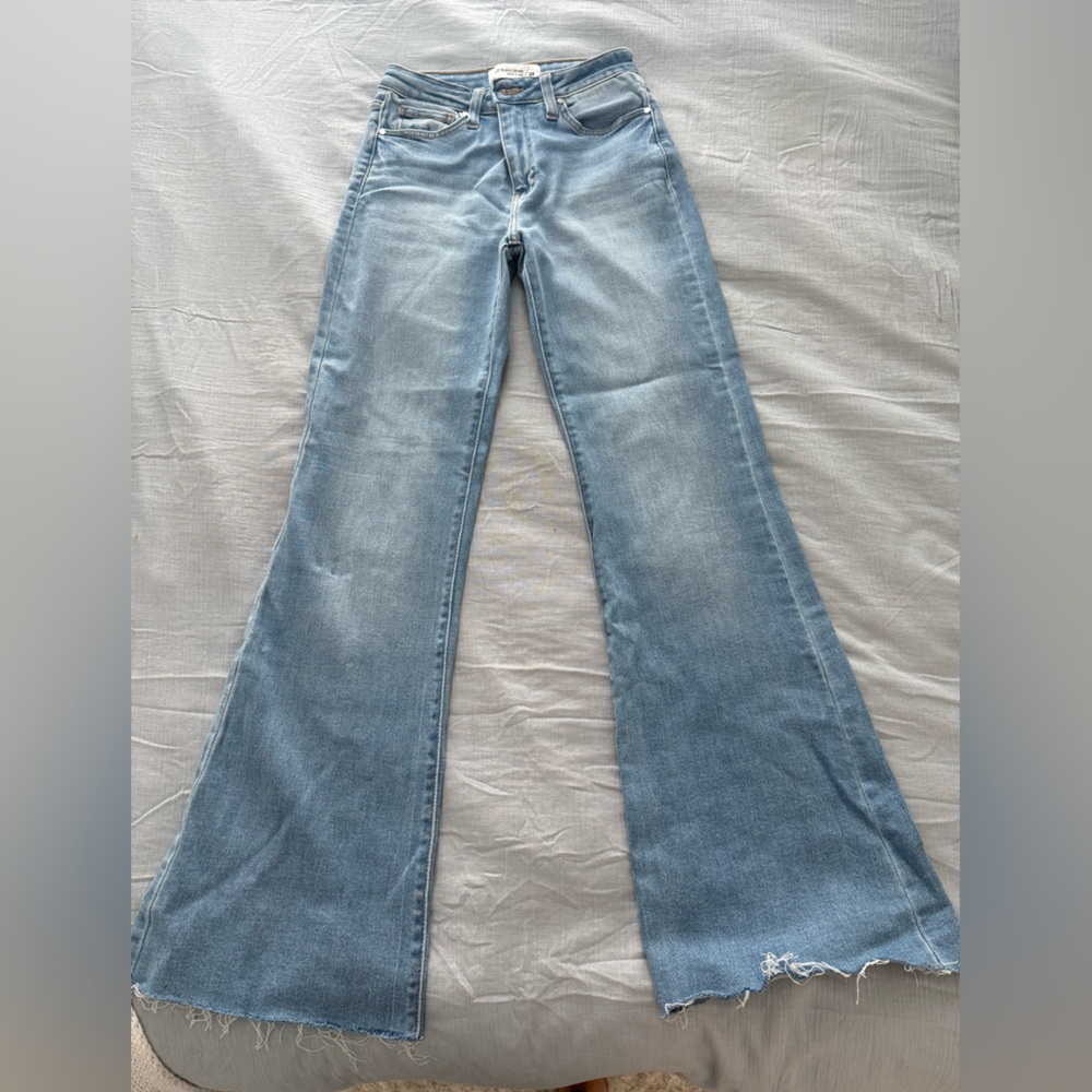 Just Black Light Blue Flare Jeans